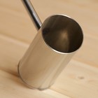 Ковш для бани "Прямой" из нержавеющей стали, с деревянной ручкой - Фото 2