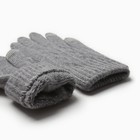 Перчатки мужские MINAKU 21 см серый - Фото 3
