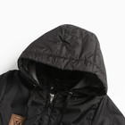 Комбинезон детский, цвет черный, рост 92см - фото 22728391