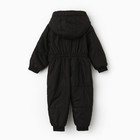 Комбинезон детский, цвет черный, рост 92см - фото 22728395