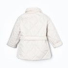 Куртка детская стеганая, цвет латте, рост 104 см - Фото 11