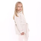 Куртка детская стеганая, цвет латте, рост 104 см - Фото 3