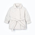 Куртка детская стеганая, цвет латте, рост 104 см - Фото 6