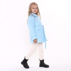 Куртка детская стеганая, цвет голубой, рост 98 см - Фото 3