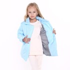 Куртка детская стеганая, цвет голубой, рост 98 см - Фото 5