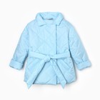 Куртка детская стеганая, цвет голубой, рост 98 см - Фото 6