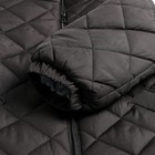 Куртка детская стеганая, цвет черный, рост 116 см - Фото 7