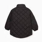 Куртка детская стеганая, цвет черный, рост 116 см - Фото 9
