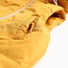 Жилет детский, цвет горчичный, рост 98 см - фото 22728604