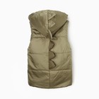 Жилет детский, цвет хаки, рост 86 см - фото 22728646