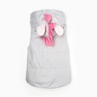 Жилет детский «Единорожка», рост 92 см, серый, розовый - Фото 5