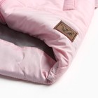 Жилет детский стеганная, цвет пудра , рост 92 см - фото 22861046