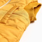 Жилет детский стеганная, цвет горчица , рост 86 см - фото 22728827