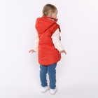 Жилет детский, цвет персик, рост 110 см - фото 22861080
