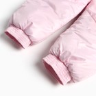 Комбинезон Милка детский, цвет розовый, рост 80 см - Фото 6