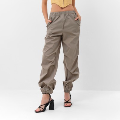 Брюки карго женские MIST, серые, размер L (46-48)