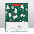 Пакет подарочный новогодний ламинированный «Новогодние котики», люкс 26×32×12 см - Фото 4