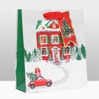 Пакет подарочный "На праздник ", люкс 18 х 22,3 х 10 см 9830408