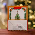 Пакет подарочный новогодний ламинированный «Новогодняя красавица », люкс 18×22.3×10 см Новый год - Фото 2