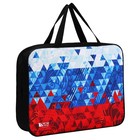 Папка для труда, А4, текстильная, 35×27×7 см «Триколор» - Фото 5