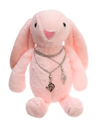 Мягкая игрушка «Самой прекрасной» розовый зайка - фото 58121234