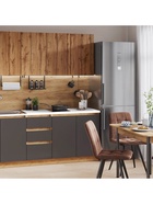 Кухонный гарнитур прямой «Венера», с столешницей, 2000 мм, цвет дуб вотан/графит софт - Фото 7