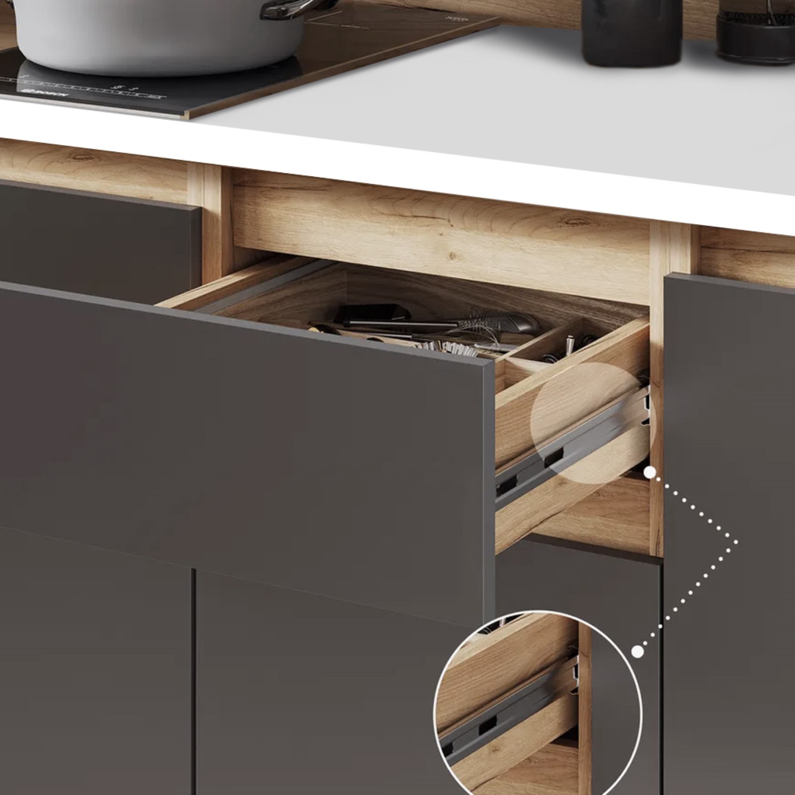 Кухонный гарнитур прямой «Венера»