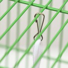 Домик "Вигвам" для грызунов, 17*17*17 см, бязь, флис, красный - фото 22659830