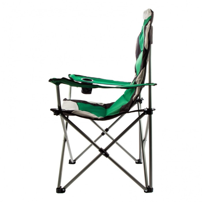 Кресло складное с подлокотниками и подстаканником Palisad Camping, 60x60x110/92 см - фото 1909271699