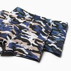 Боксеры детские, цвет камуфляжный микс, рост 104-116 см - фото 806072031