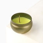 Свеча ароматическая новогодняя «Богатства», аромат ваниль, 6 х 4 см - Фото 4