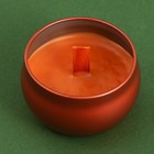 Ароматическая свеча из пчелиного воска «Арома рай», аромат кофе, 6 х 6 х 4 см. - фото 8510573