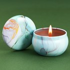 Ароматическая свеча из соевого воска «Сказочная», аромат бабл гам, 6 х 6 х 4 см. - фото 320112028