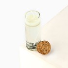 Свеча новогодняя гелевая «Звёздное небо», с декором внутри, 2.9×2.9×8 см - Фото 4