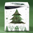 Свеча гелевая в стакане «Новый год: Метель» 5 х 5 х 6 см - Фото 5