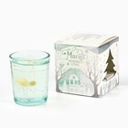 Свеча новогодняя гелевая «Цветочная», с декором внутри, 5×6 см - Фото 5