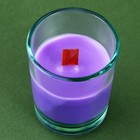 Ароматическая свеча с соевым воском «Цветочные поля», аромат лаванды 6 х 5 х 5 см. - Фото 3