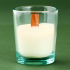 Ароматическая свеча с соевым воском «Нежность», аромат ваниль 6 х 5 х 5 см. - фото 7443422