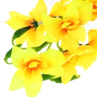 цветы искуственные брандушка 80 см d-7 см  желтый - Фото 2