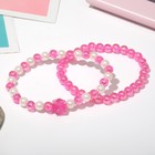 Набор детских браслетов (2 шт.) «Выбражулька», девичий стиль, цвет МИКС - Фото 2