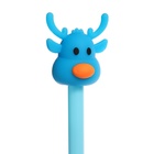 Ручка-прикол Calligrata «Олень», чёрный стержень, гелевая, подарочная, МИКС - Фото 7