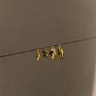 Подвеска «Цветок» миниатюрный, набор 10 шт., цвет золото - Фото 4