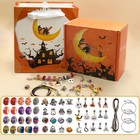 Набор для создания браслетов «Подарок для девочек», хэллоуин, 57 предметов, цветной - фото 7346525