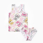 Комплект (майка, трусы) для девочки, рост 86-92 см - фото 24361086