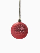 Ёлочные игрушки «Новогодние забавы», шары новогодние, d=5.5 см, набор 4 шт., горошек, красный - Фото 5