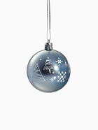 Ёлочные игрушки «Новогодние забавы», шары новогодние, d=5.5 см, набор 4 шт., полосы, голубой - Фото 6