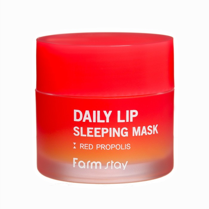 Ночная питательная маска FarmStay для губ с прополисом, 20 г