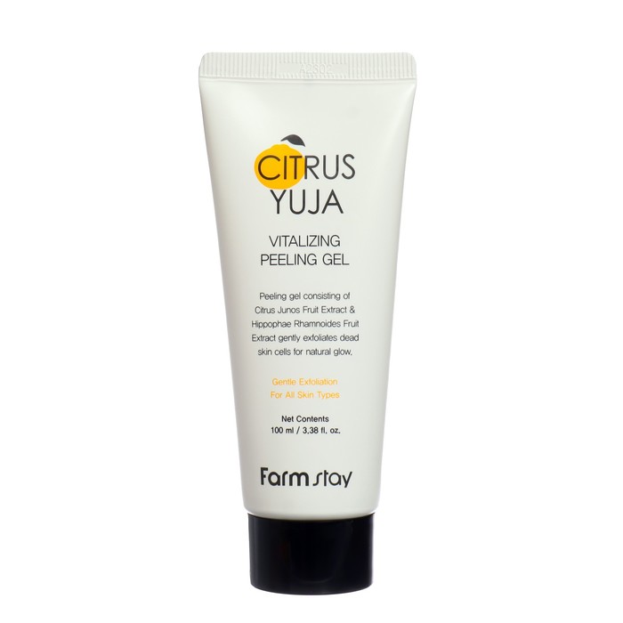 Отшелушивающий пилинг-гель FarmStay с экстрактом юдзу, 100 мл 38550