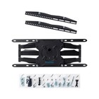 Кронштейн Kromax ATLANTIS-46, для ТВ,наклонно-поворотный, 22-65",до 45 кг, 50-460 мм, черный - фото 51435805