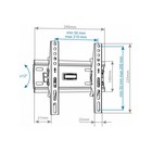 Кронштейн Arm media PLASMA-6, для ТВ, наклонный, 15-47", до 35 кг, 50 мм, черный - фото 51435818 Кронштейн Arm media PLASMA-6, для ТВ, наклонный, 15-47", до 35 кг, 50 мм, черный - фото 51435818